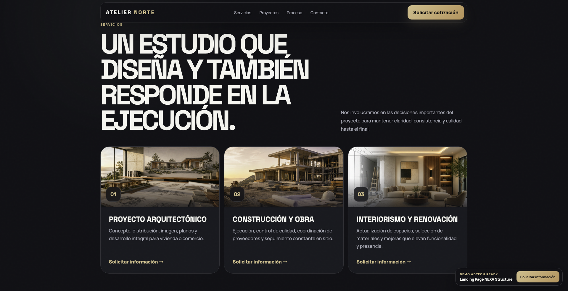 NEXA Structure - Atelier Norte captura 2